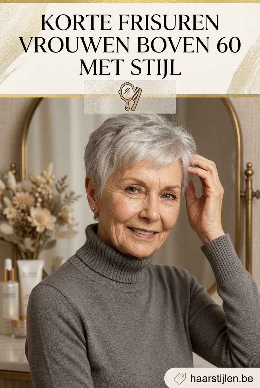 Korte frisuren vrouwen boven 60 met stijl