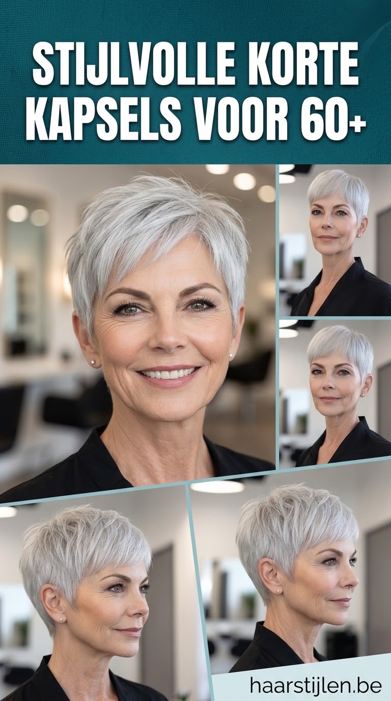 Stijlvolle Korte Kapsels Voor 60+