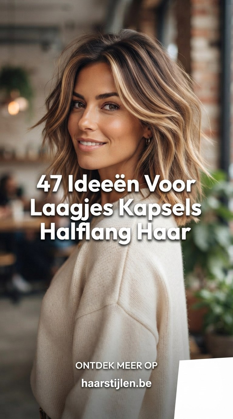 47 Ideeën Voor Laagjes Kapsels Halflang Haar