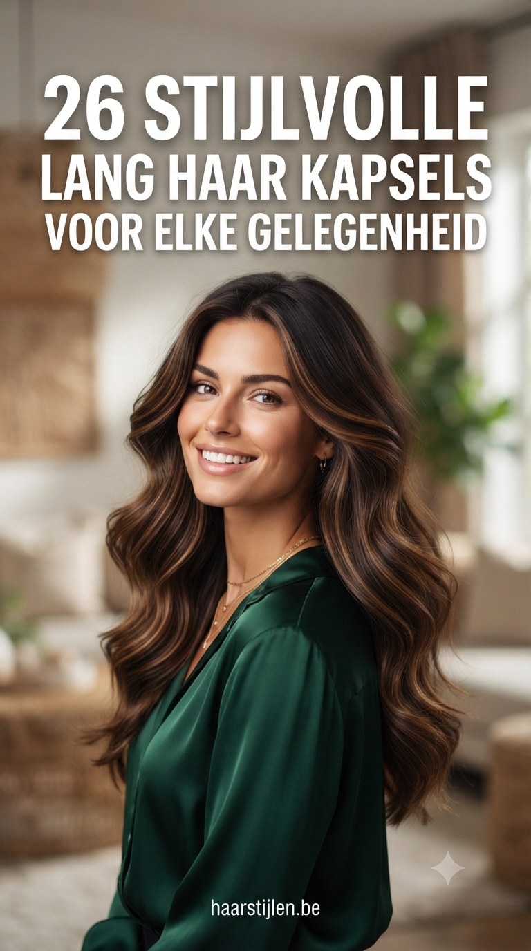 26 Stijlvolle Lang Haar Kapsels voor Elke Gelegenheid