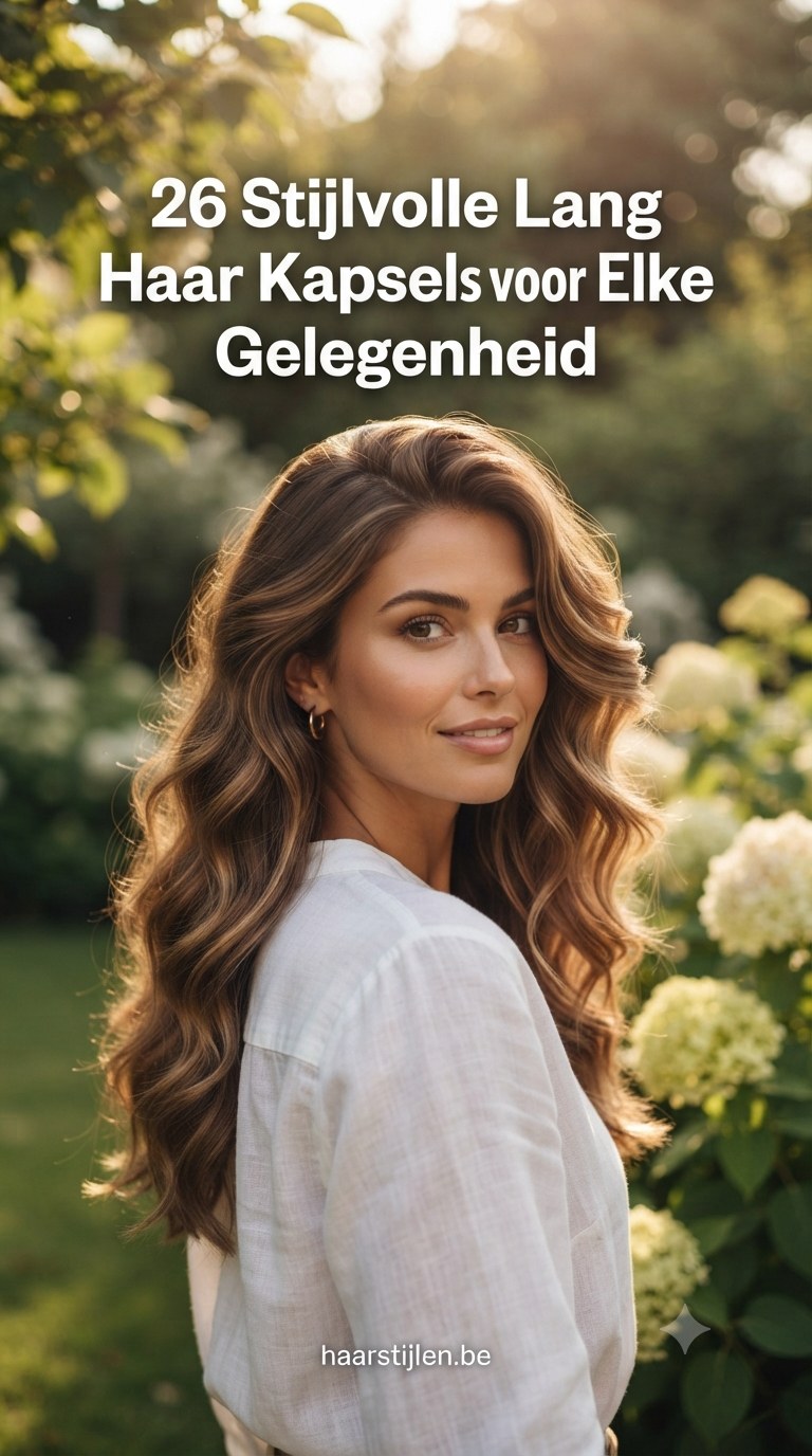 26 Stijlvolle Lang Haar Kapsels voor Elke Gelegenheid