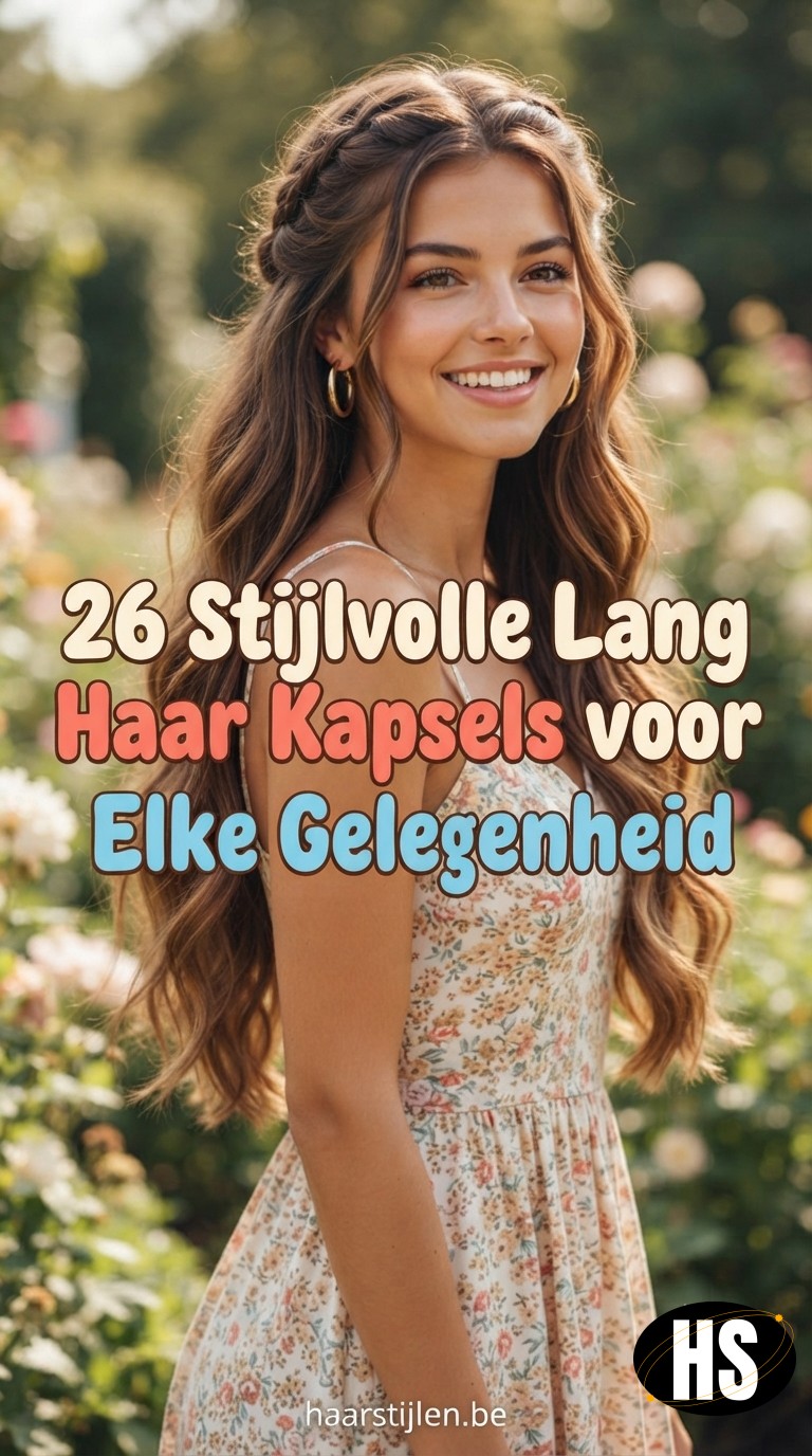 26 Stijlvolle Lang Haar Kapsels voor Elke Gelegenheid