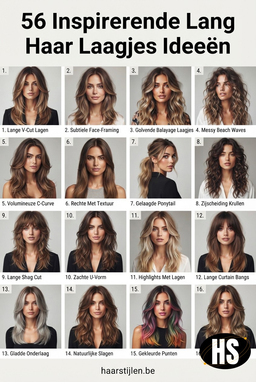 56 Inspirerende Lang Haar Laagjes Ideeën