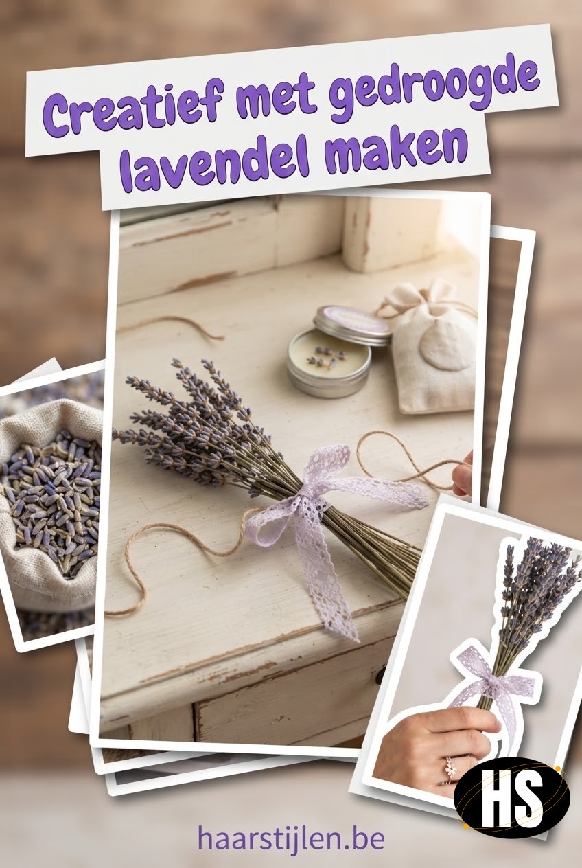 Creatief met gedroogde lavendel maken
