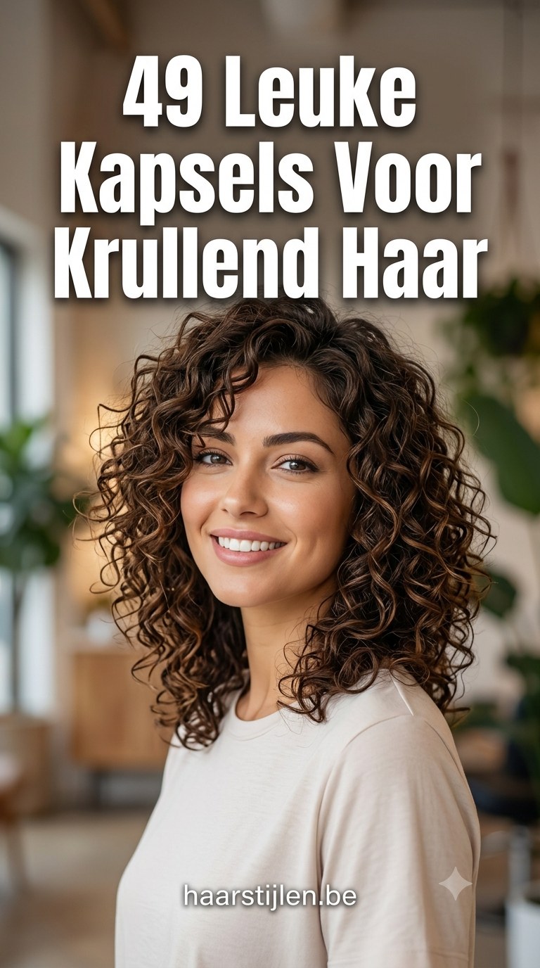 49 Leuke Kapsels Voor Krullend Haar
