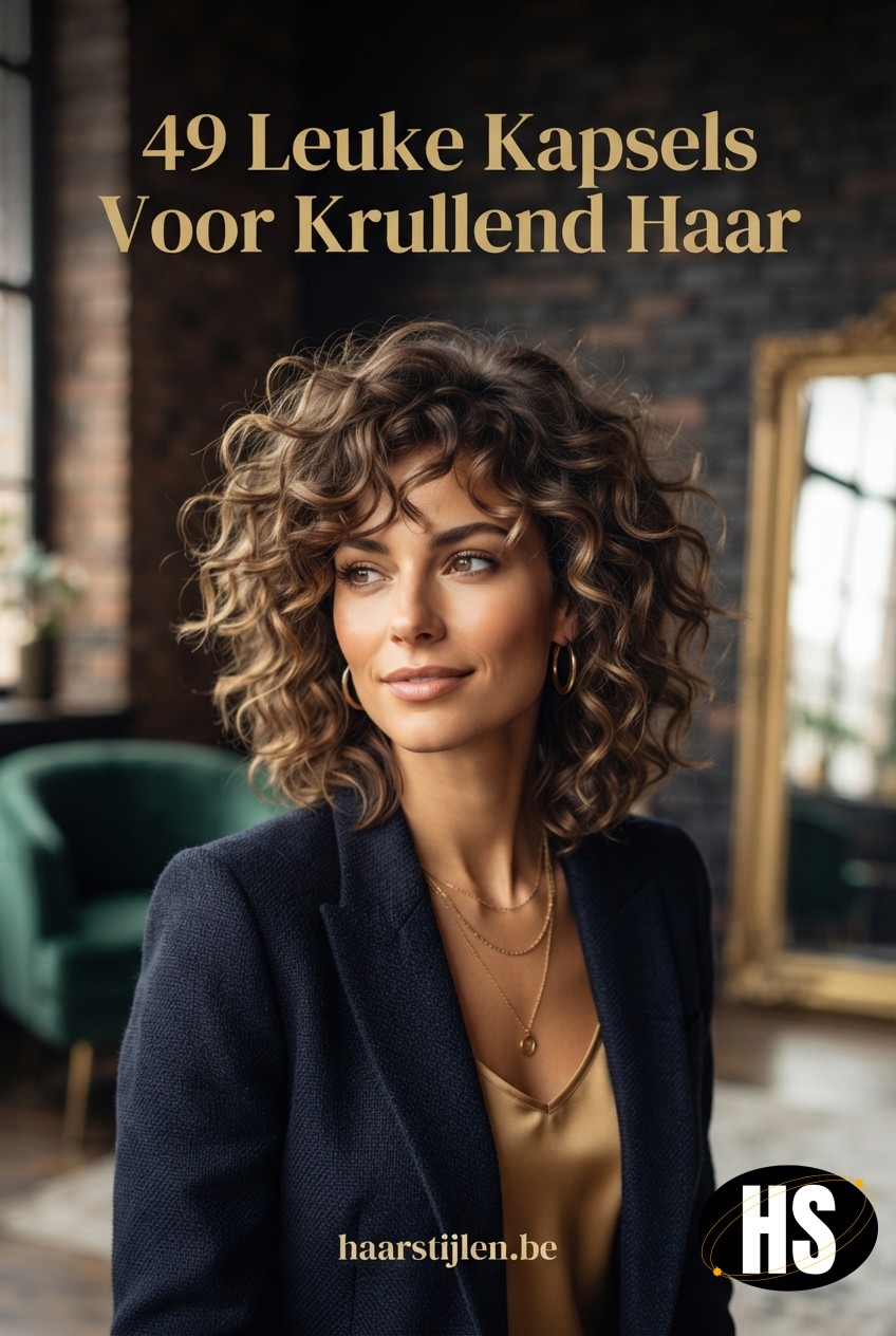 49 Leuke Kapsels Voor Krullend Haar