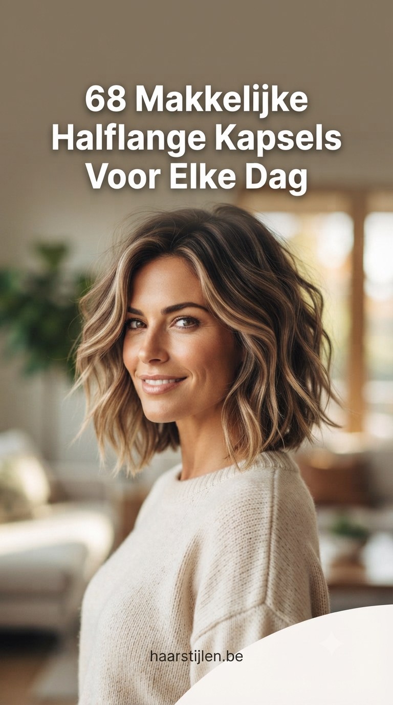 68 Makkelijke Halflange Kapsels Voor Elke Dag