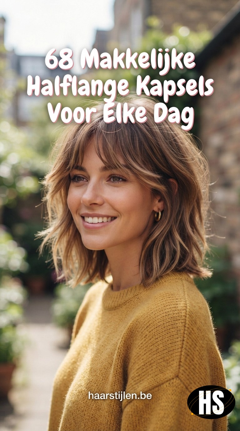 68 Makkelijke Halflange Kapsels Voor Elke Dag