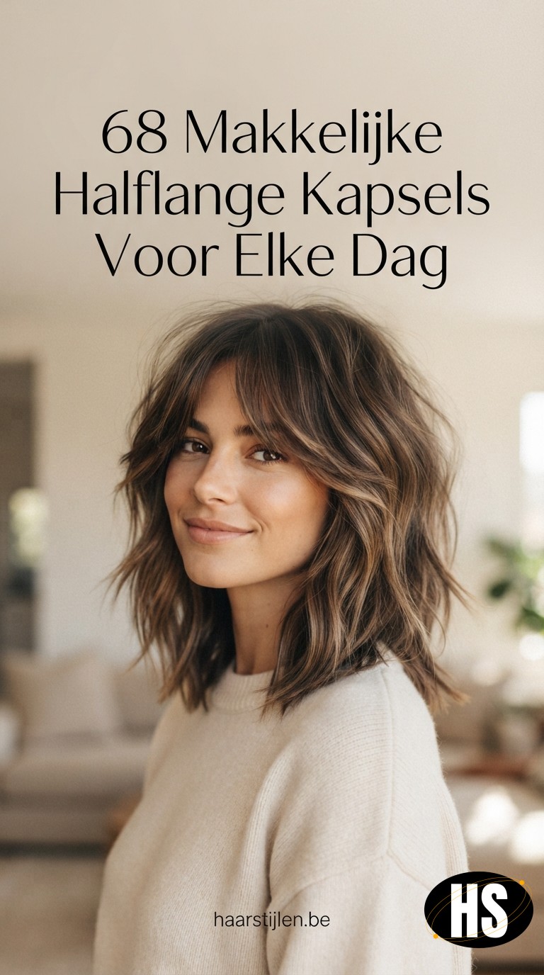 68 Makkelijke Halflange Kapsels Voor Elke Dag