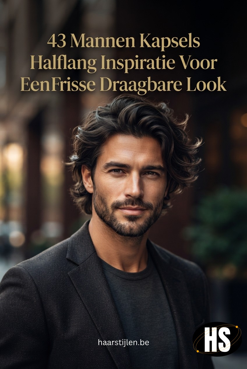 43 Mannen Kapsels Halflang Inspiratie Voor Een Frisse Draagbare Look