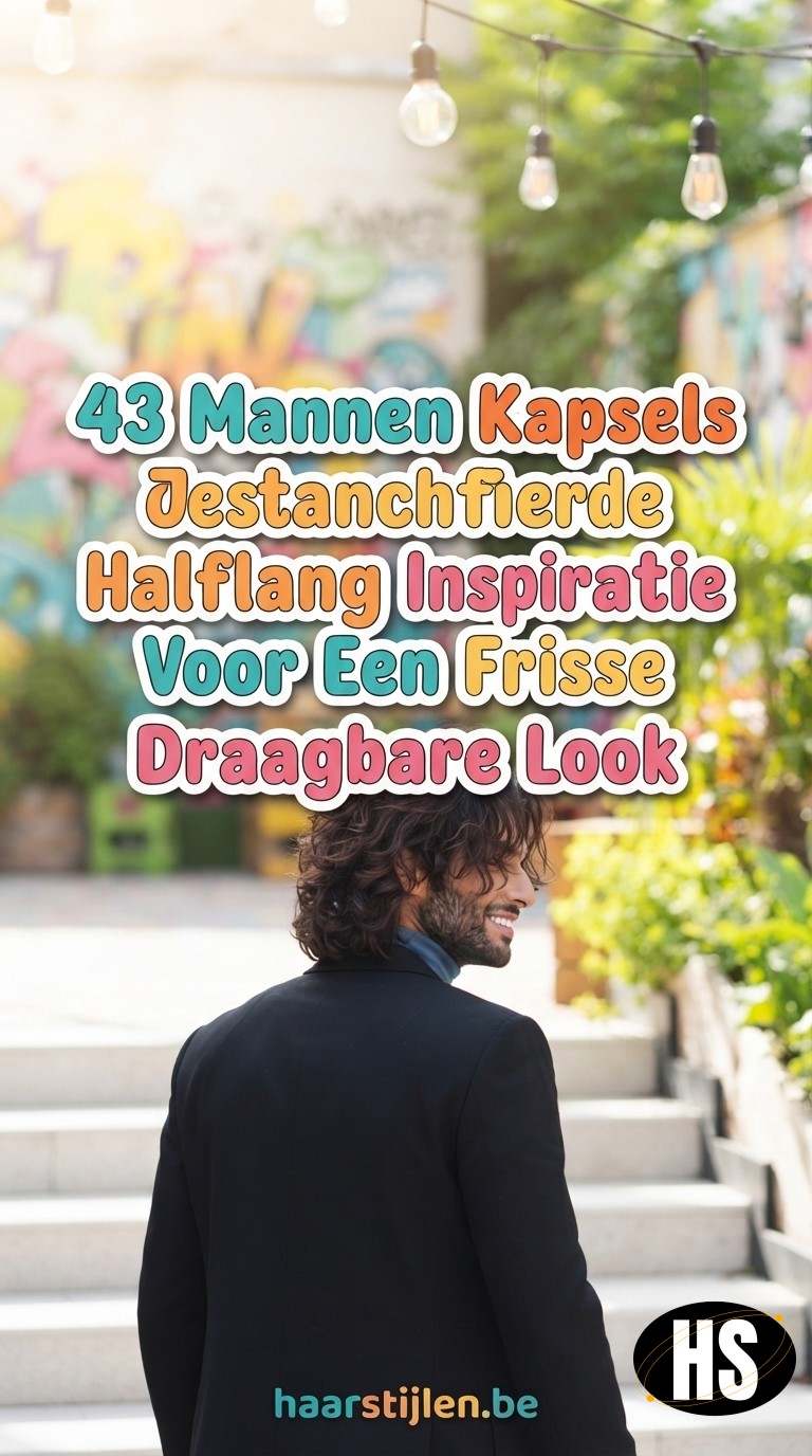 43 Mannen Kapsels Halflang Inspiratie Voor Een Frisse Draagbare Look