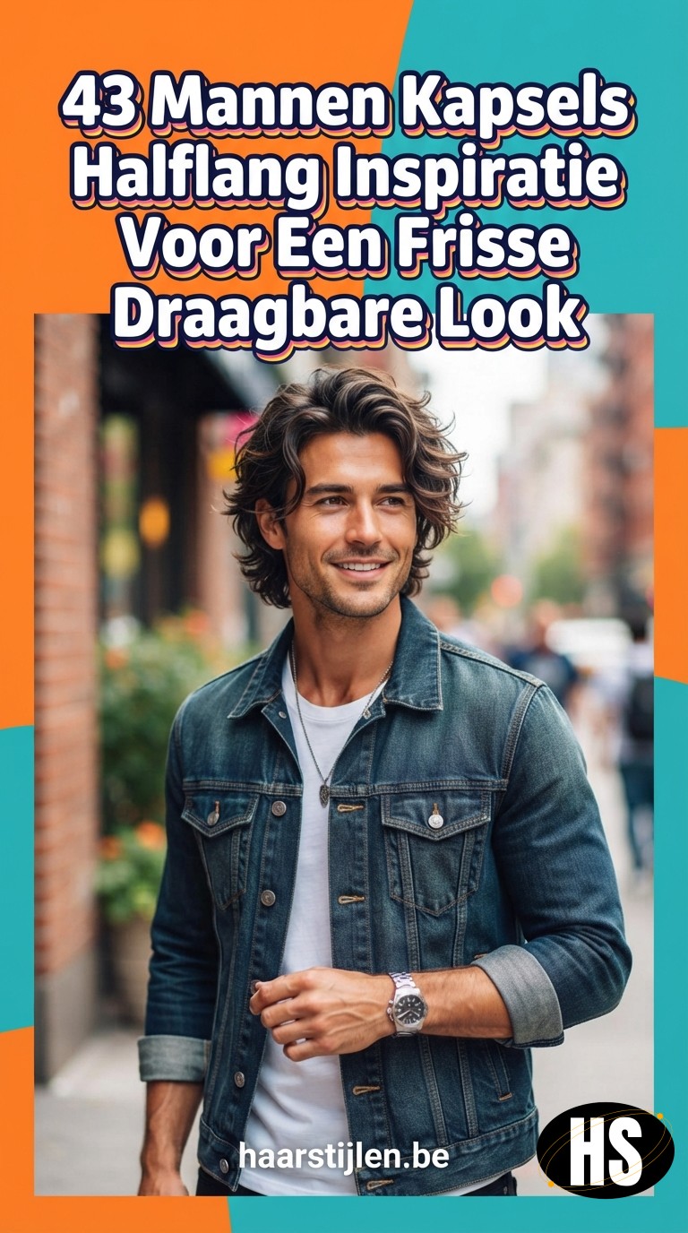 43 Mannen Kapsels Halflang Inspiratie Voor Een Frisse Draagbare Look