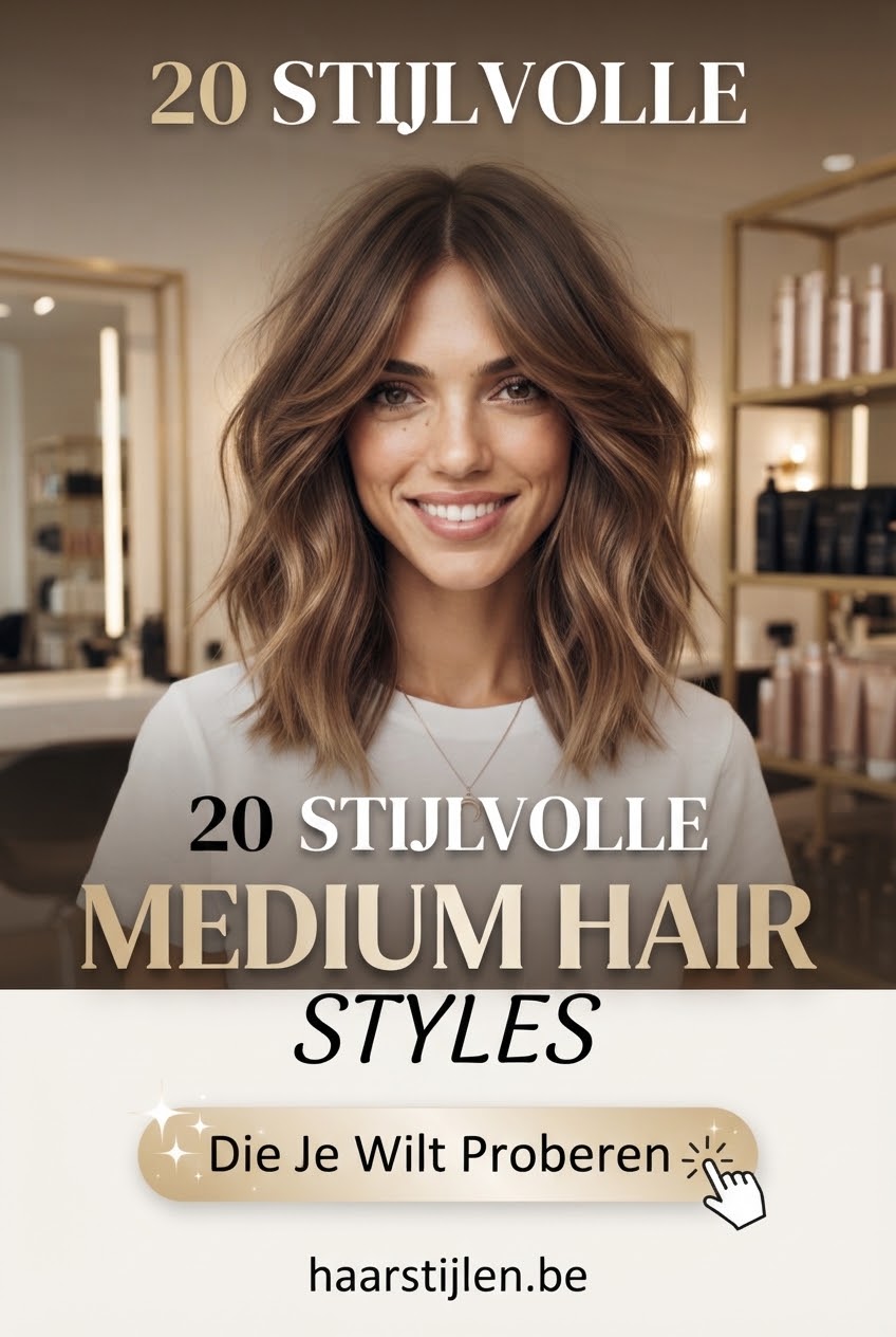 20 Stijlvolle Medium Hairstyles Die Je Wilt Proberen