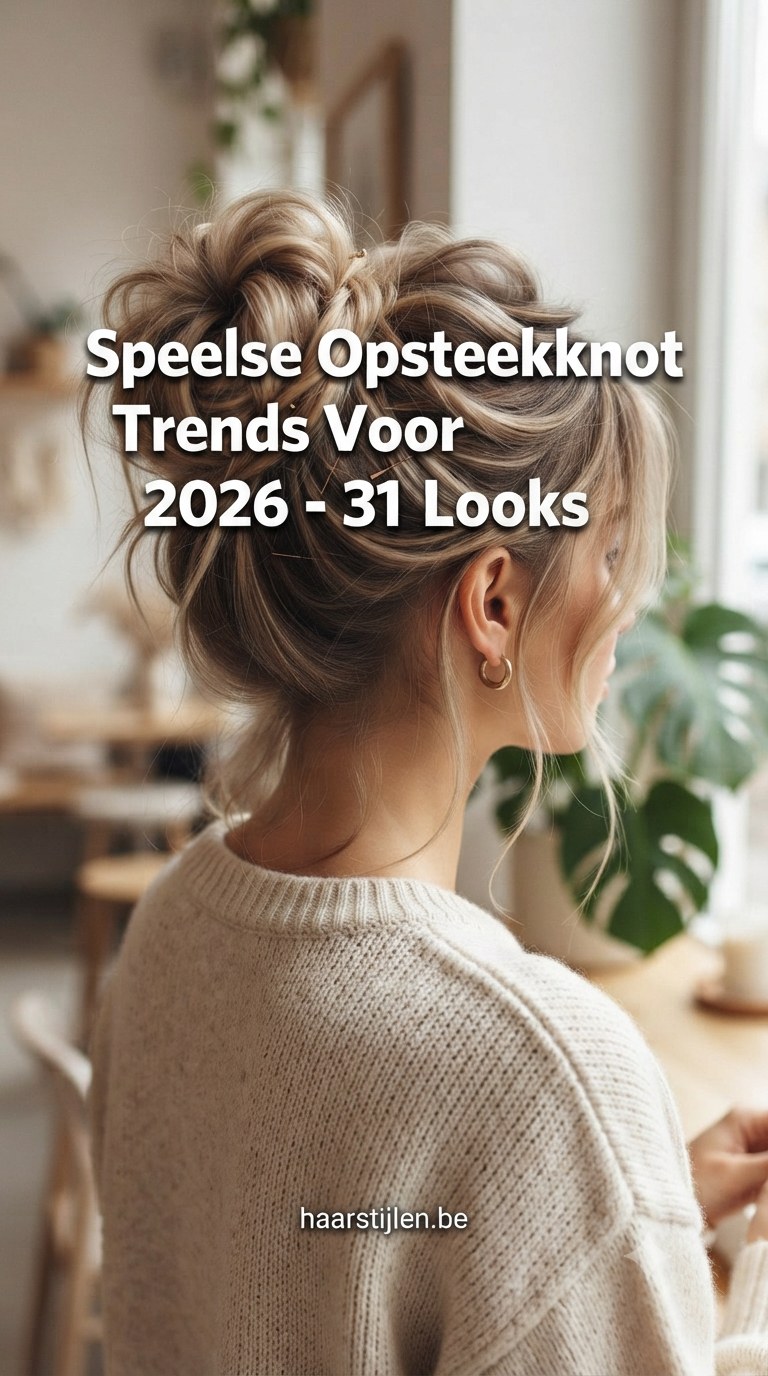 Speelse Opsteekknot Trends Voor 2026 - 31 Looks