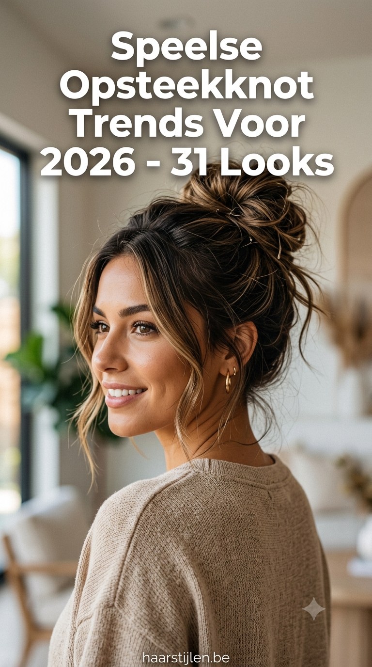 Speelse Opsteekknot Trends Voor 2026 - 31 Looks