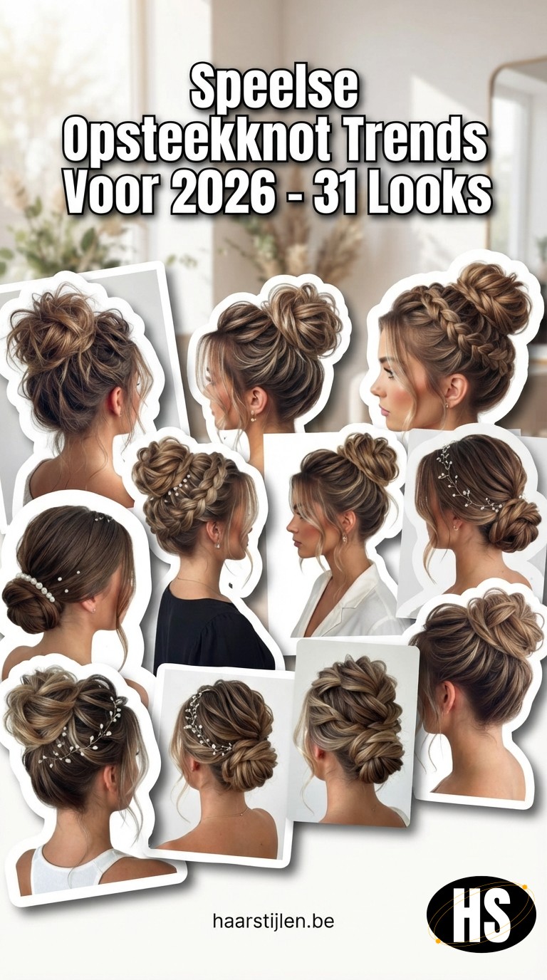 Speelse Opsteekknot Trends Voor 2026 - 31 Looks
