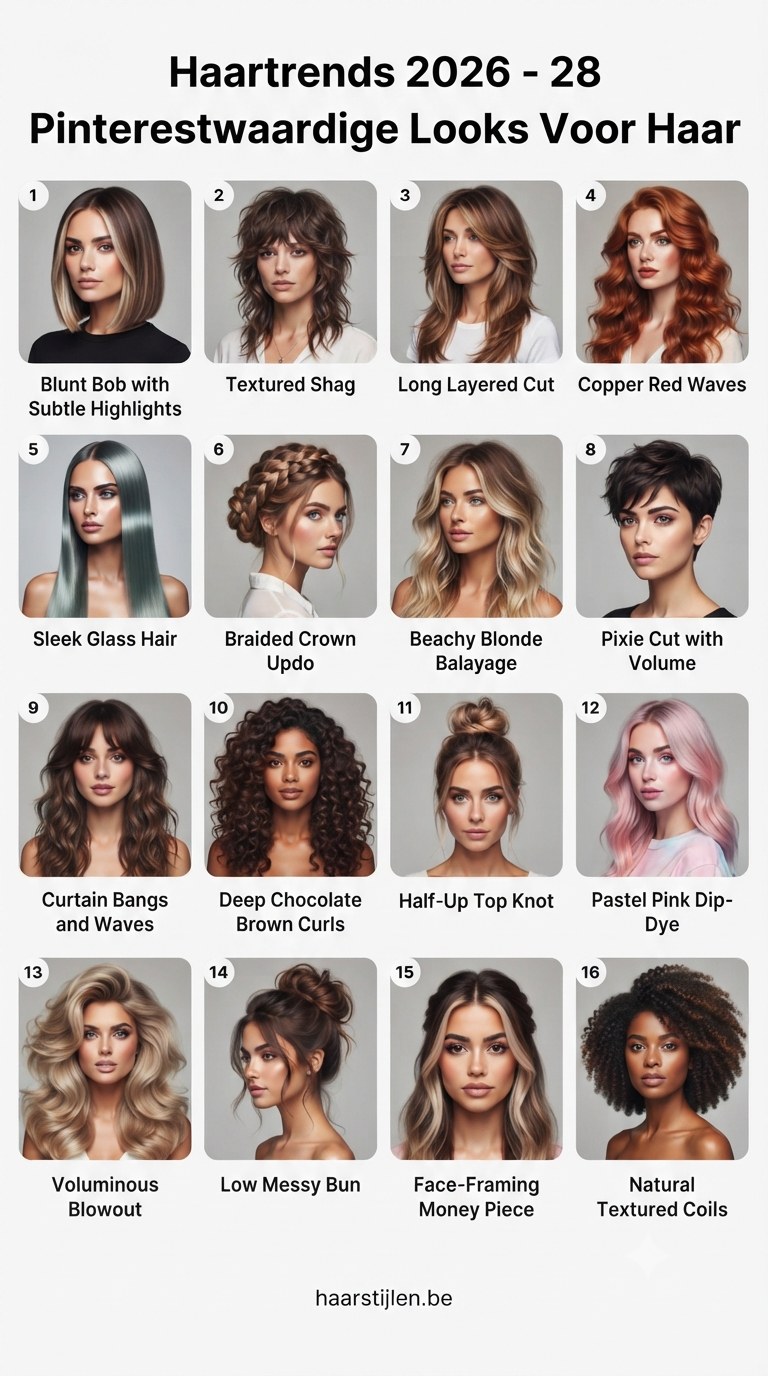 Haartrends 2026 - 28 Pinterestwaardige Looks Voor Haar