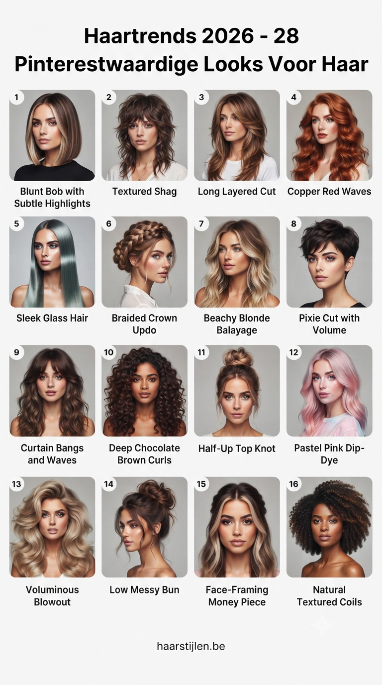 Haartrends 2026 - 28 Pinterestwaardige Looks Voor Haar