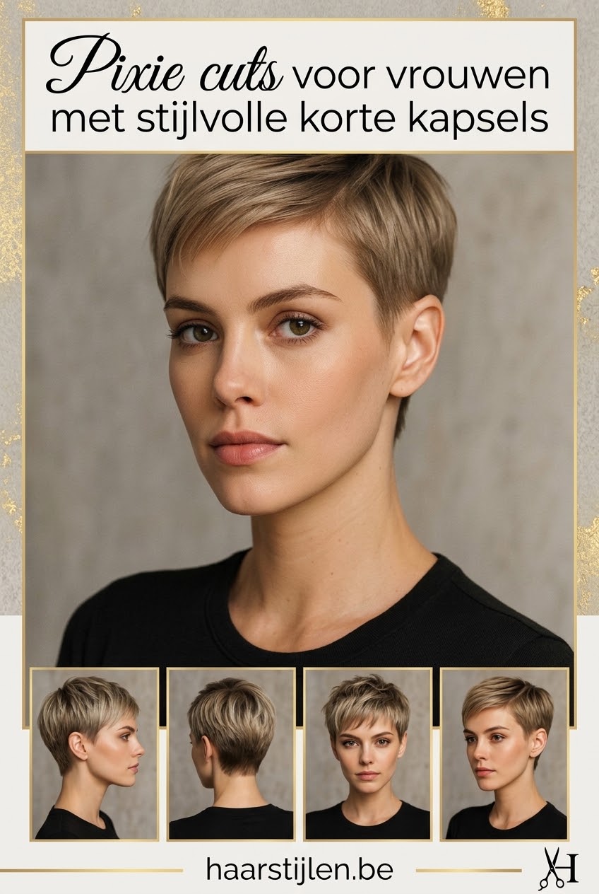 Pixie cuts voor vrouwen met stijlvolle korte kapsels