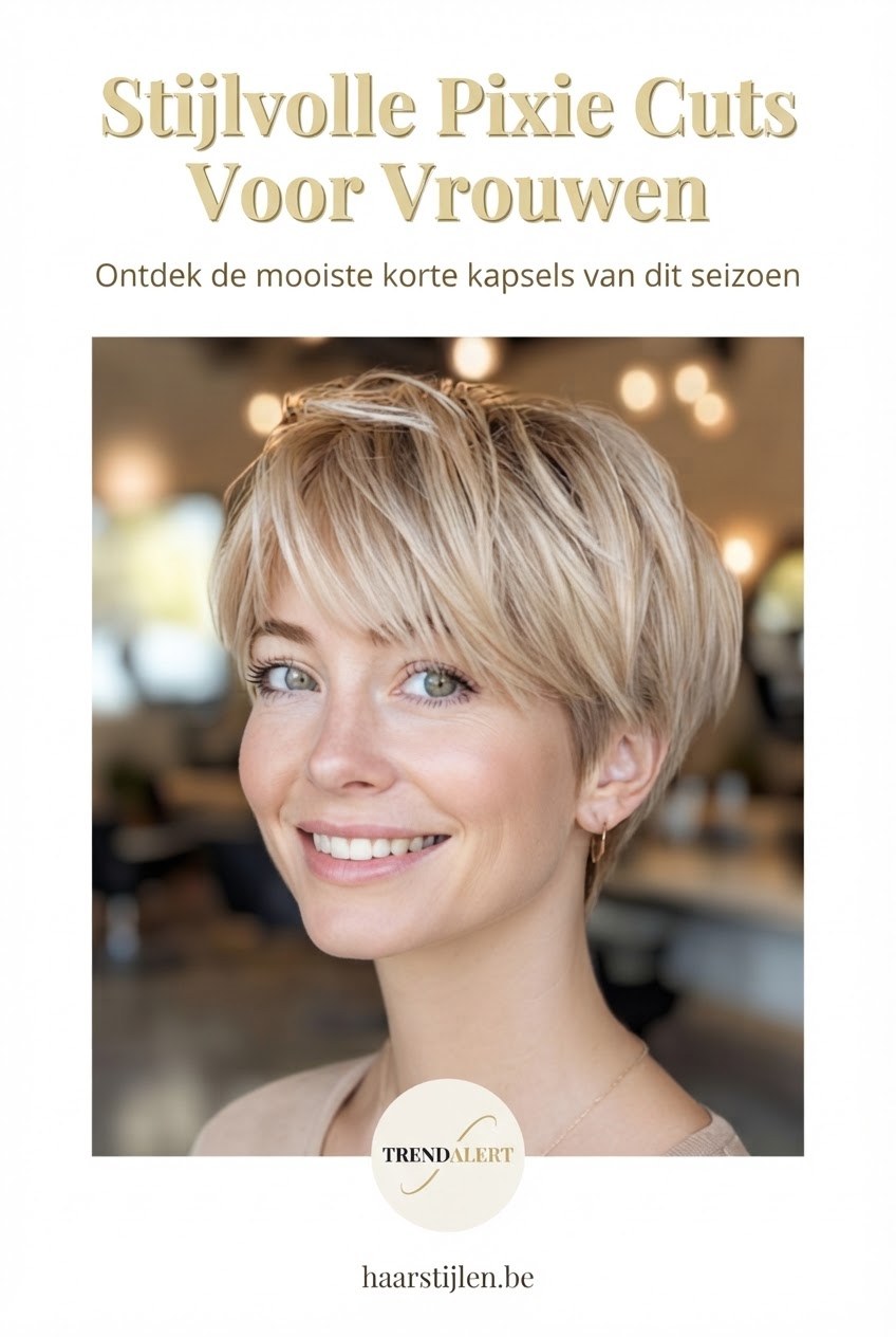 Stijlvolle Pixie Cuts Voor Vrouwen