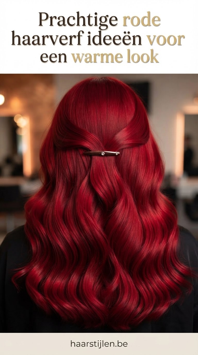 Prachtige rode haarverf ideeën voor een warme look