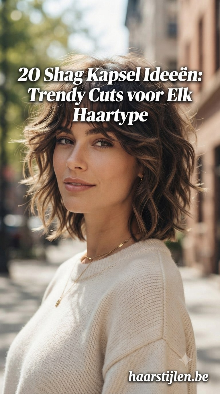 20 Shag Kapsel Ideeën: Trendy Cuts voor Elk Haartype