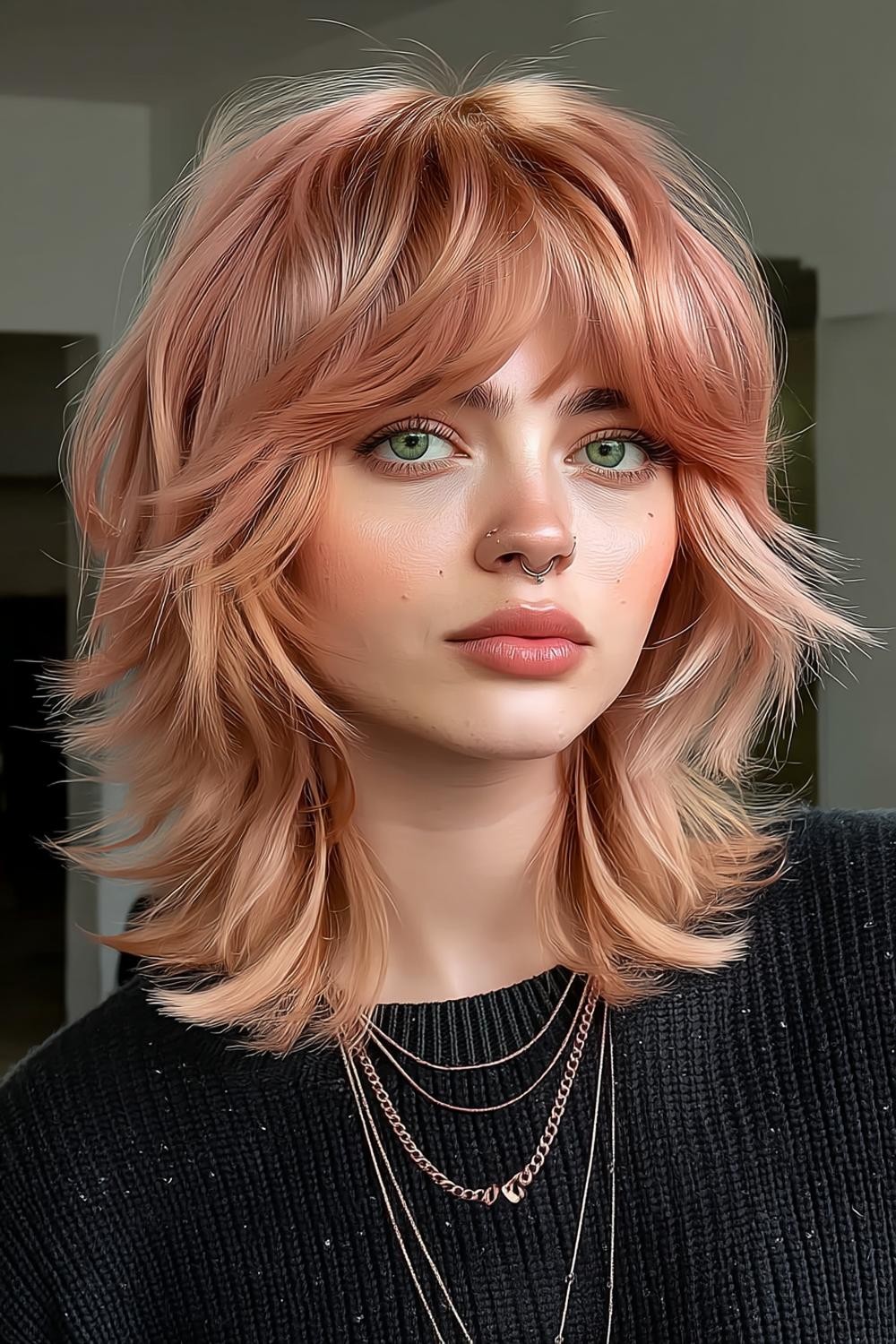 Rose Gold Shag