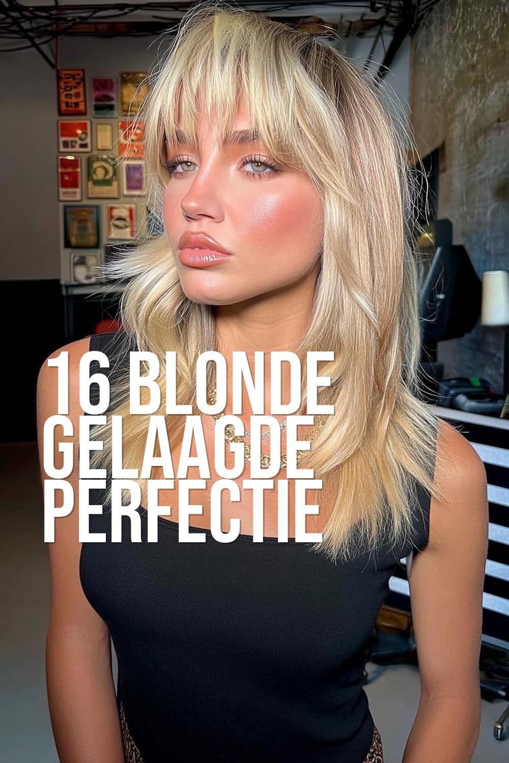 Blonde Gelaagde Perfectie