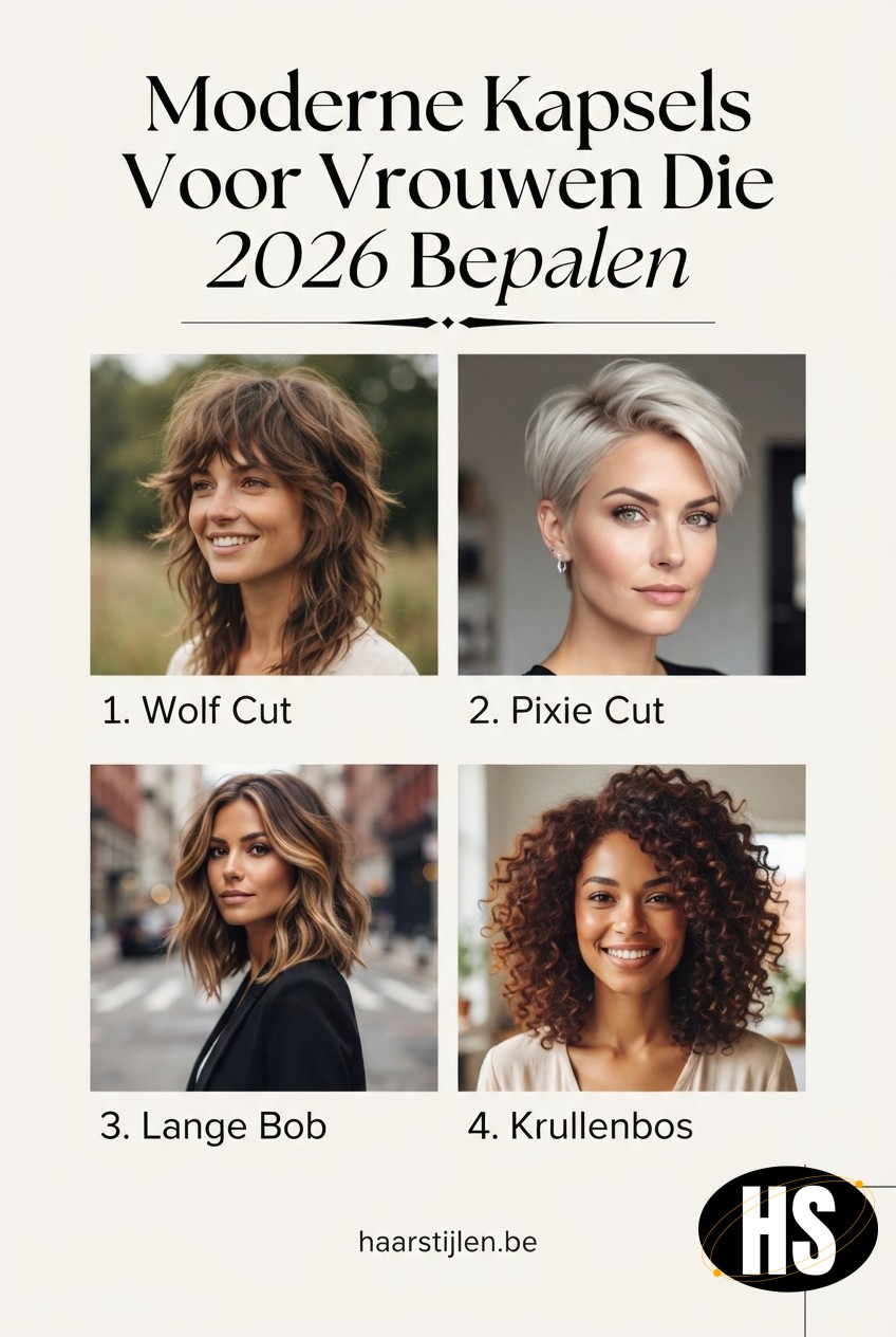 Moderne Kapsels Voor Vrouwen Die 2026 Bepalen