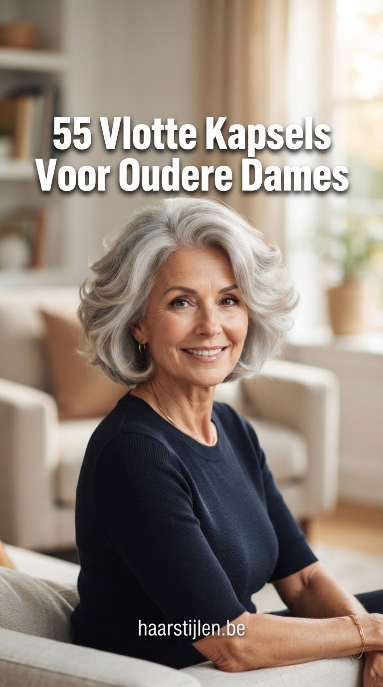 55 Vlotte Kapsels Voor Oudere Dames