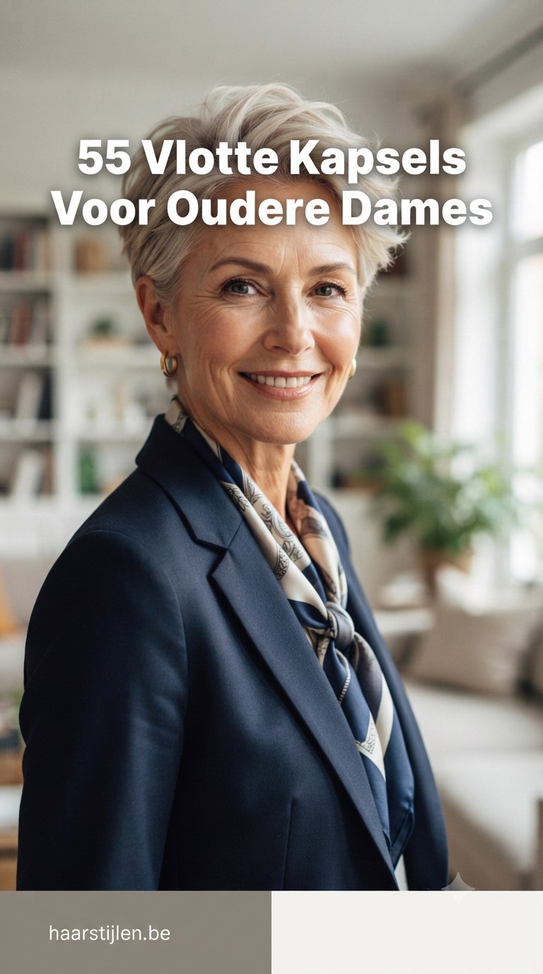 55 Vlotte Kapsels Voor Oudere Dames
