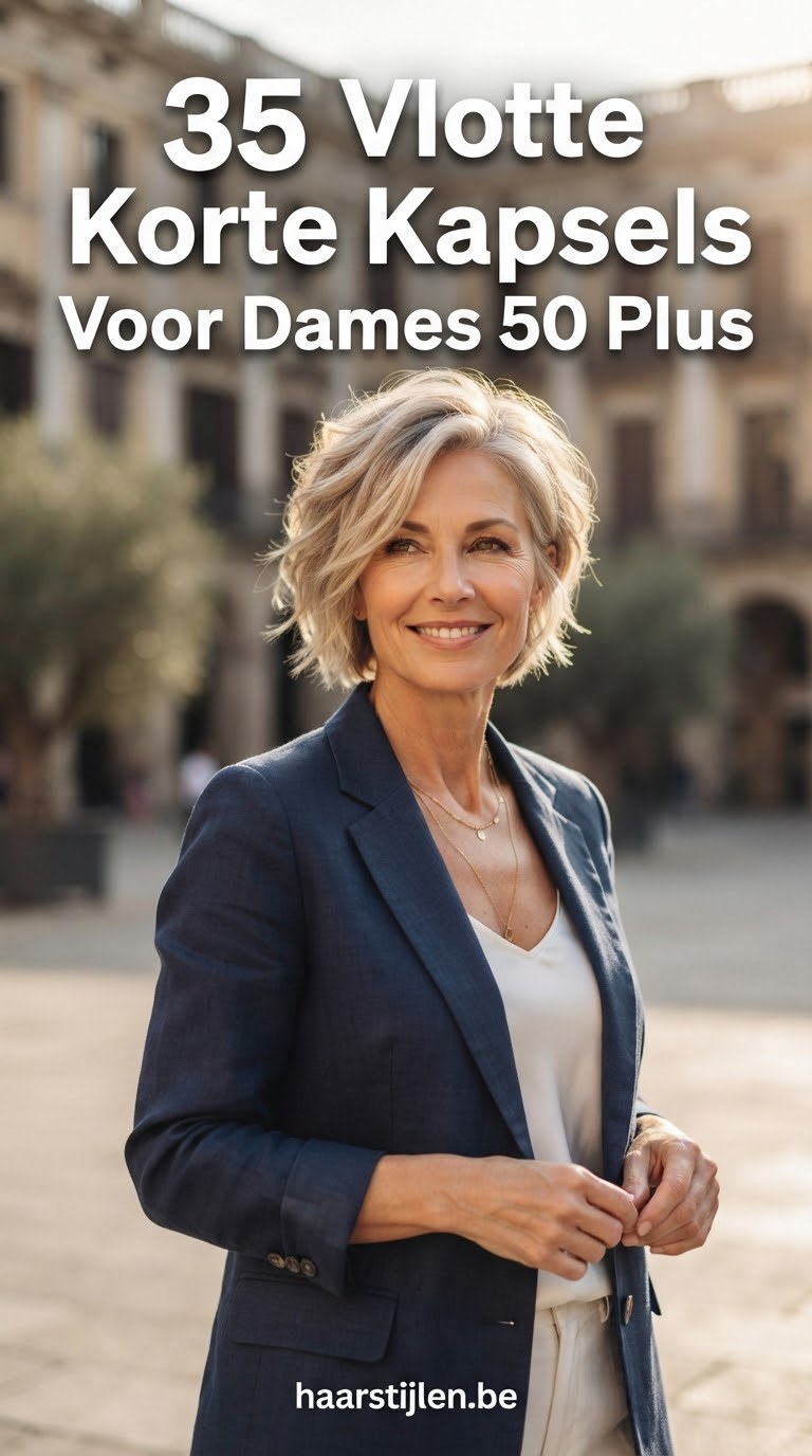 35 Vlotte Korte Kapsels Voor Damen 50 Plus