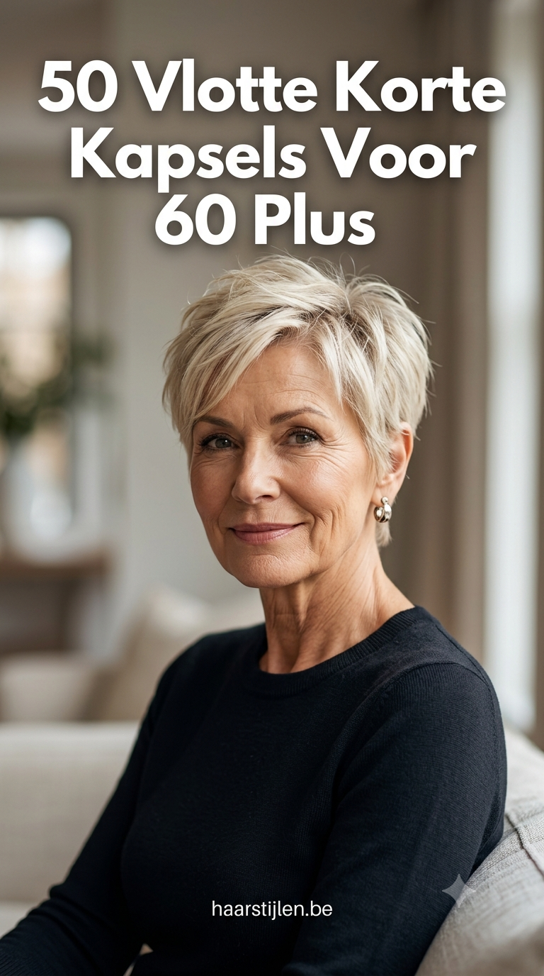 50 Vlotte Korte Kapsels Voor 60 Plus