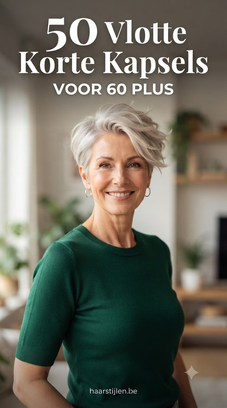 50 Vlotte Korte Kapsels Voor 60 Plus