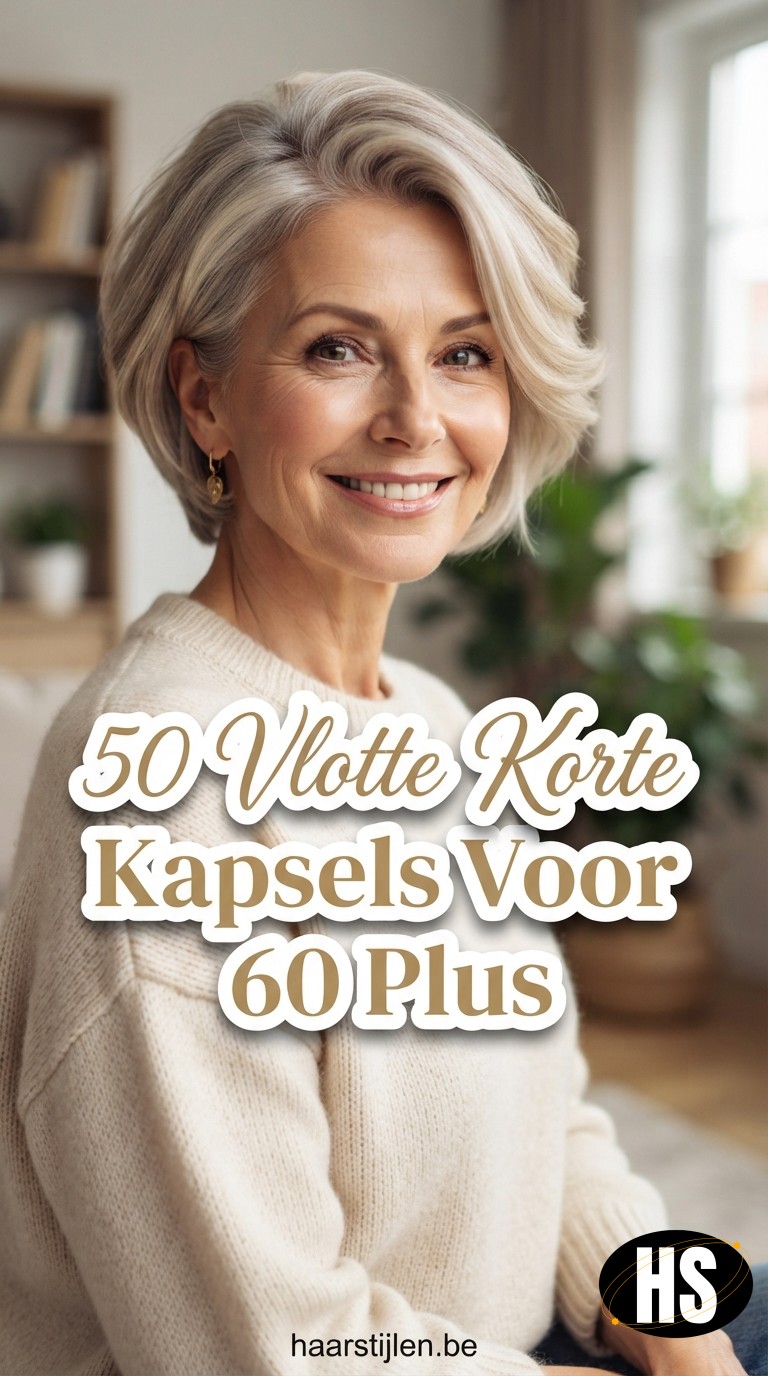 50 Vlotte Korte Kapsels Voor 60 Plus