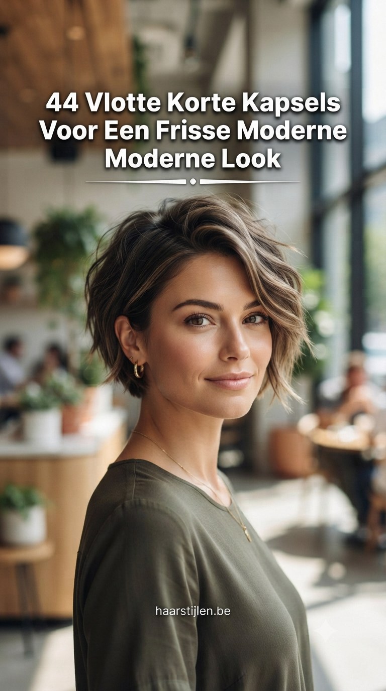 44 Vlotte Korte Kapsels Voor Een Frisse Moderne Look