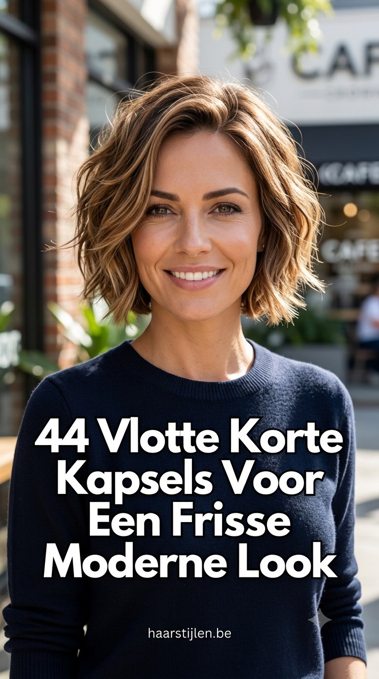 44 Vlotte Korte Kapsels Voor Een Frisse Moderne Look