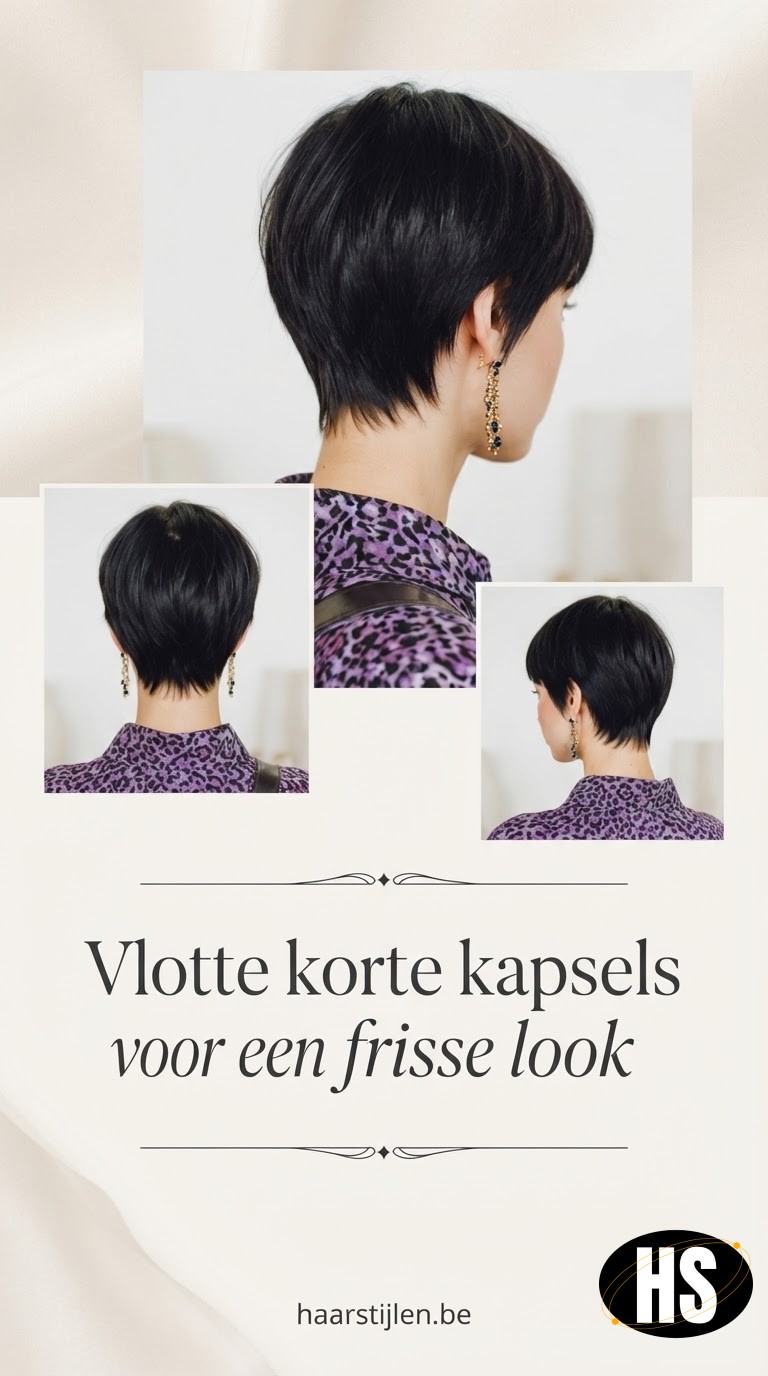 Vlotte korte kapsels voor een frisse look