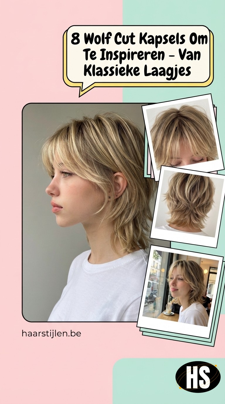8 Wolf Cut Kapsels Om Te Inspireren - Van Klassieke Laagjes