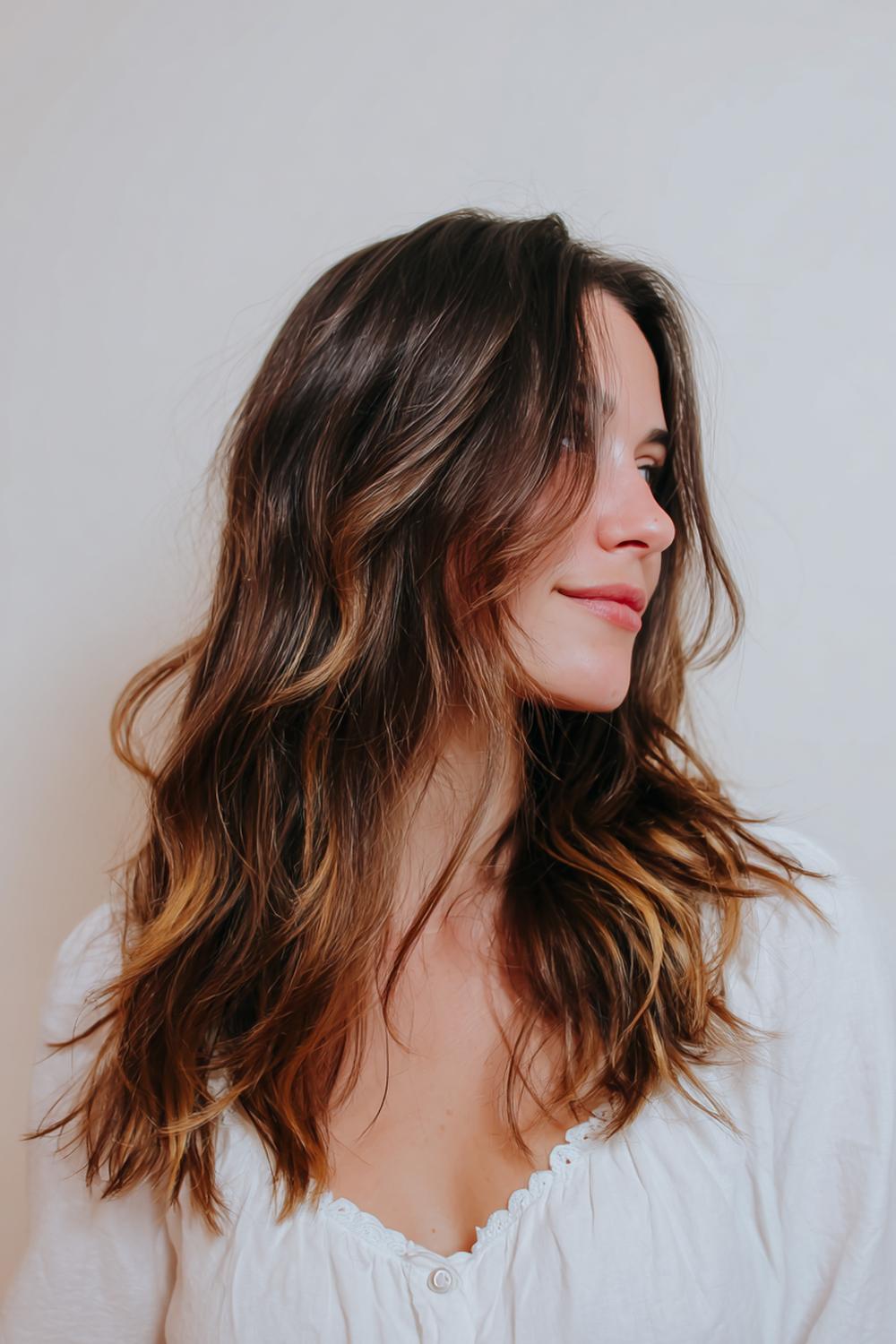 24. Haar: beachy waves met textuurspray en zongebleekte lokken
