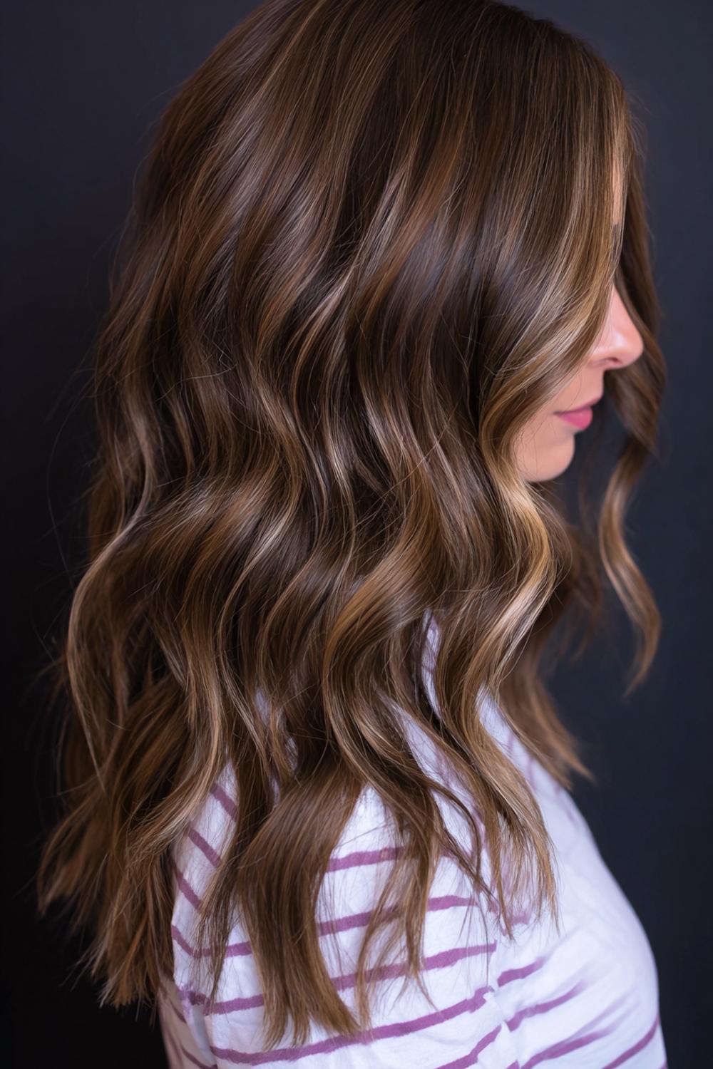 28. Haar: “teddy bronde” met warme tonen en zachte overgang