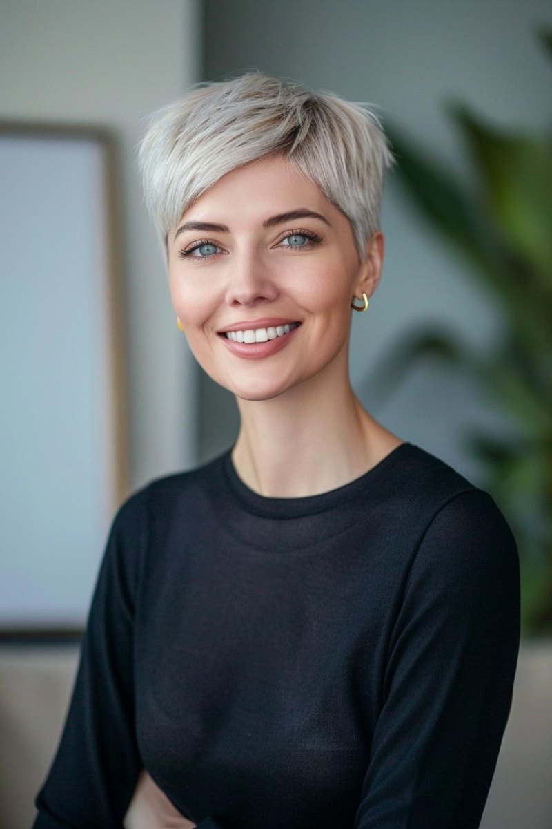 Pixie cut voor fijn haar