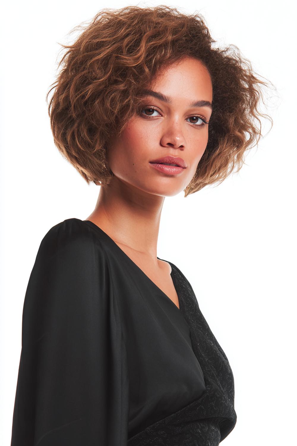 1. Populaire Kapsels 2026: Glanzende Kaaklijn-Bob met Midden Scheiding