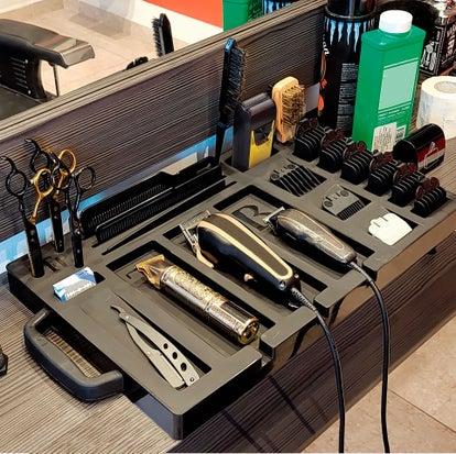 Kappersgereedschap kleine salon