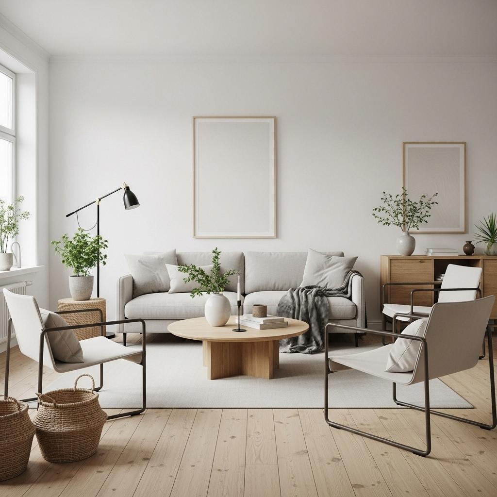 Scandinavische home salon