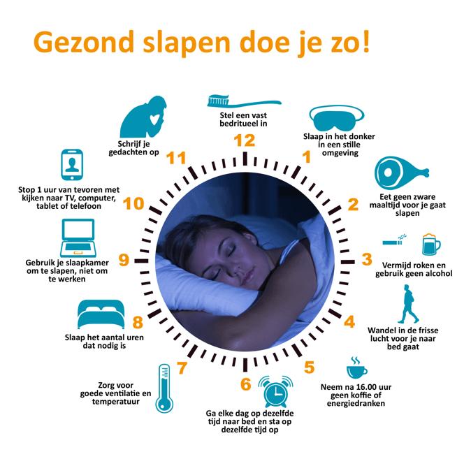 Goede slaap voor gezond haar