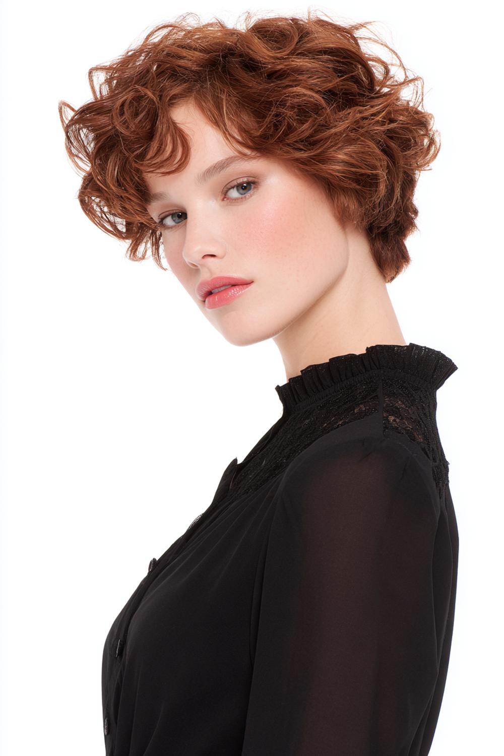 22. Tijdloze Franse twist met strakke zijkanten en zachte bovenvolume