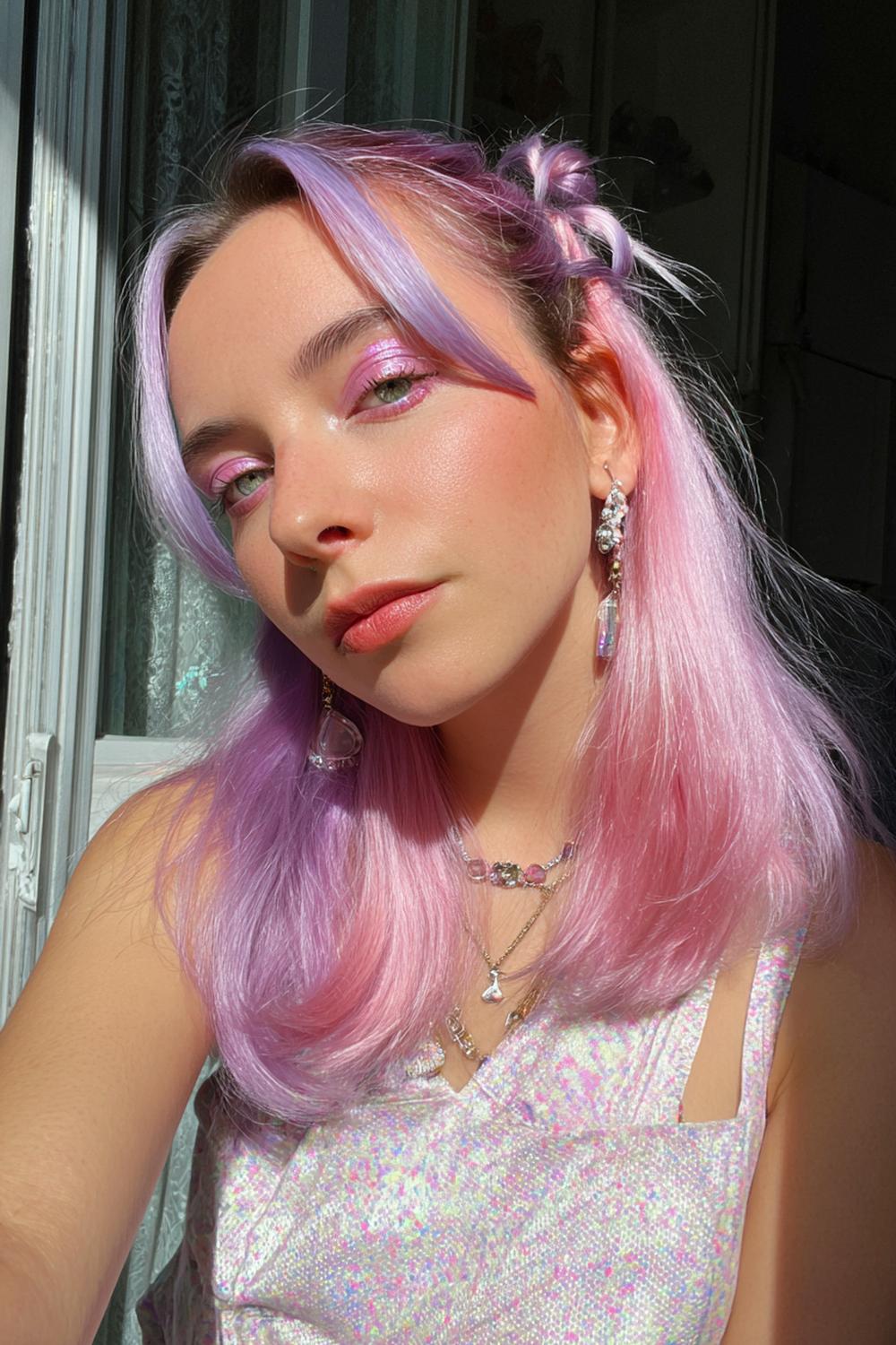 2. TikTok Haar Trends 2026: Zachte Butterfly Layers met Face-Framing Slinger