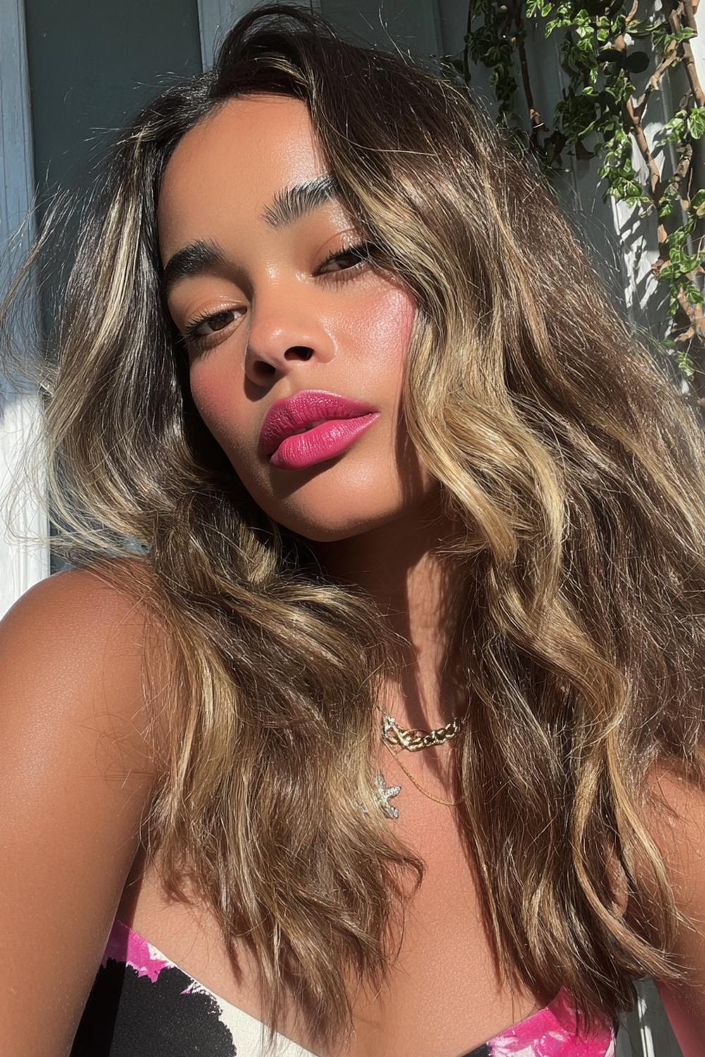 21. TikTok Haar Trends 2026: 90s Supermodel Blowout met Grote Rollen