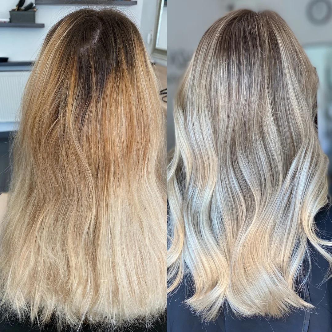 Fouten bij aschblond kleuren
